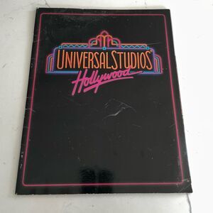 Universal Studios Hollywood Souvenir Program Book Vintage 1988